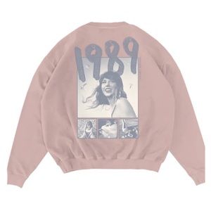 Taylor Swift 1989 (Taylor’s Version) Pink Crewneck